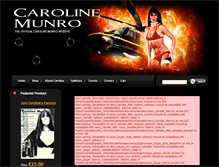 Tablet Screenshot of carolinemunro.org